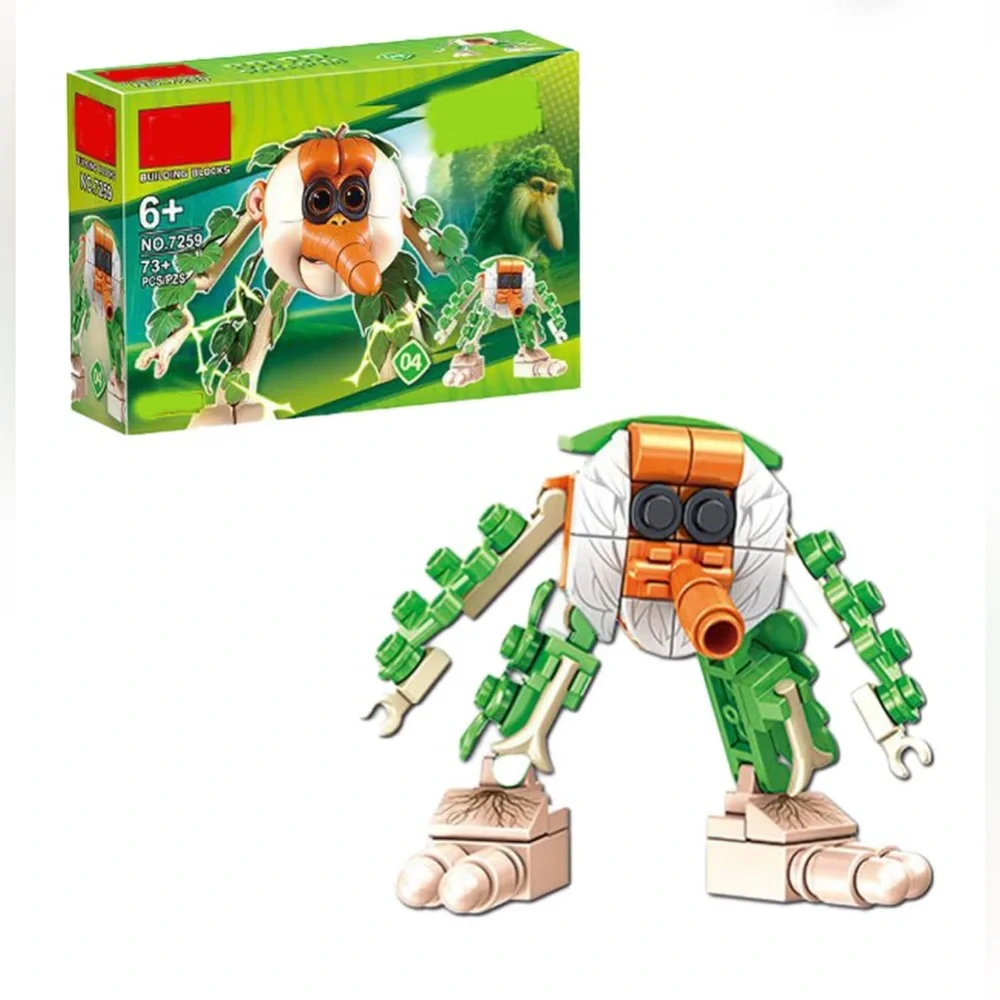 Brainrot Building Blocks Building Block Toy Br Br Phatapim new